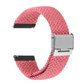 Pink Birded Nylon Watch Band